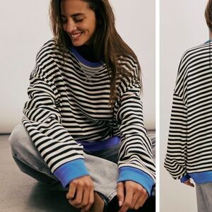 Free people stripe sweater